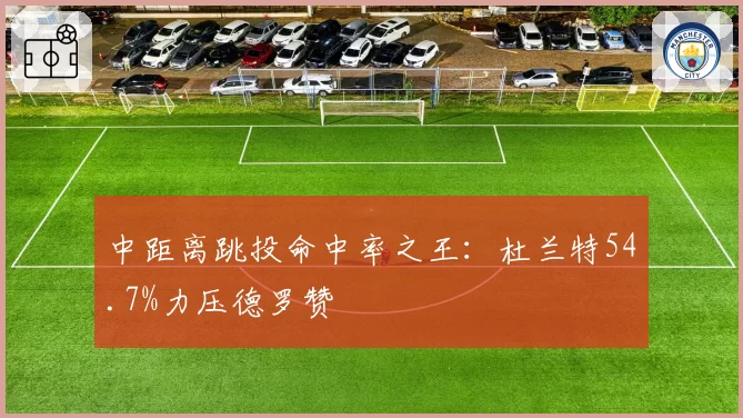 中距离跳投命中率之王：杜兰特54.7%力压德罗赞