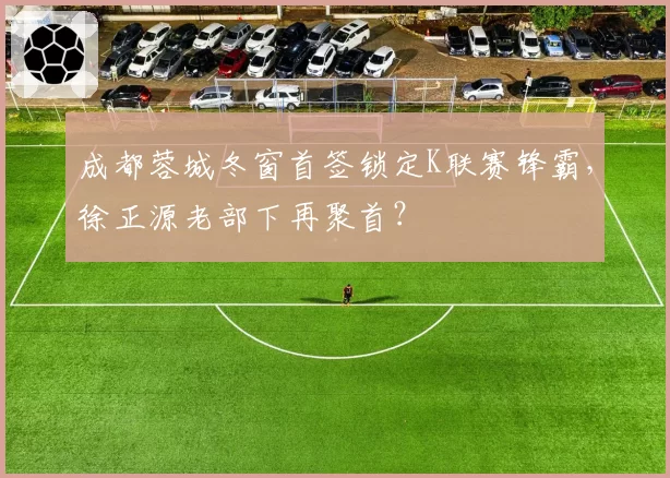 成都蓉城冬窗首签锁定K联赛锋霸，徐正源老部下再聚首？